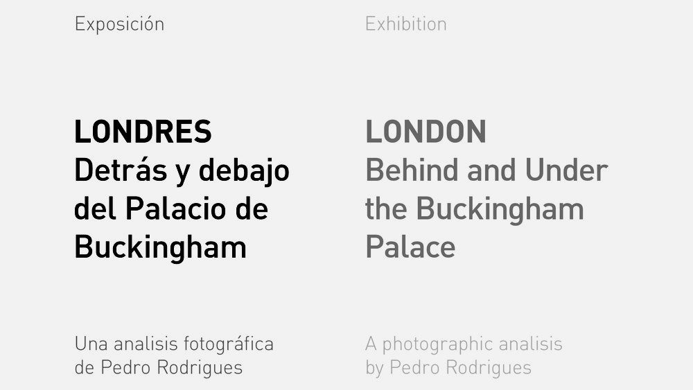 Project cover for "Londres, ..." Exhibition in cuba