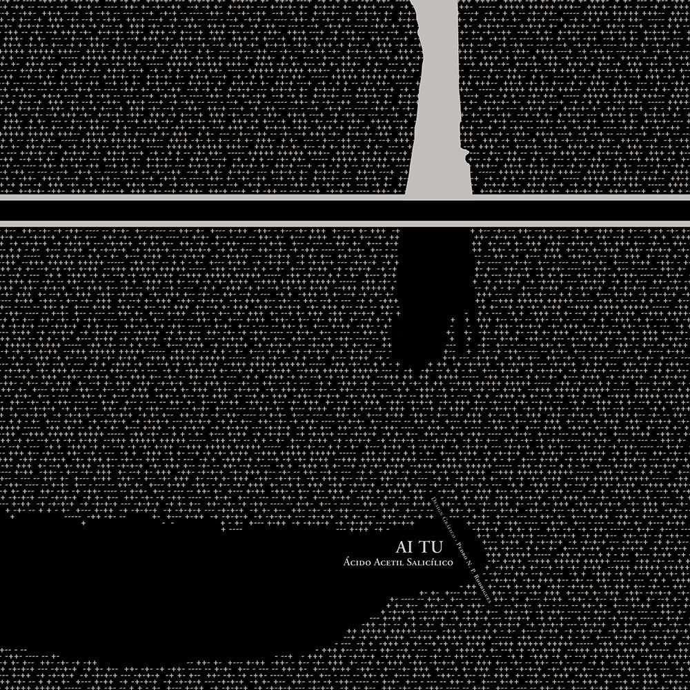 Image of Ai Tu Book&Canvas small zoomed in detailed view, a print project that is both a book and an art canvas. This is an image related to a project inside Pedro Rodrigues (Treze413) graphic design portfolio.